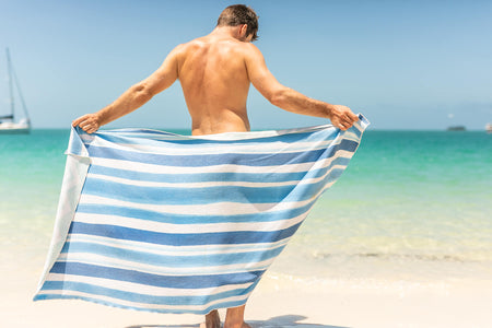 Ocean Breeze - Recycled Sand Free Beach Towel