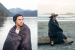 Midnight Black - Sustainable Down Puffy Blanket preview #8