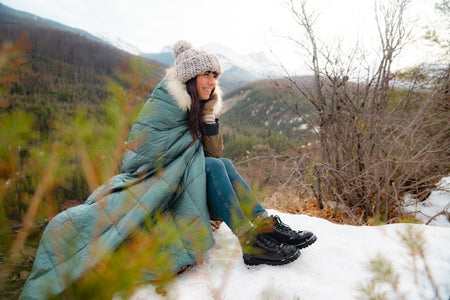 Sustainable Down - Puffy Blanket x 2 - Couples Combo